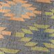 Kilim carpet in burlap and cotton - 120cm x 180cm