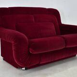 Two-seater canapé, rare from the 1970s, Italy.