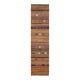 Vintage Turkish hallway rug 68x268 cm