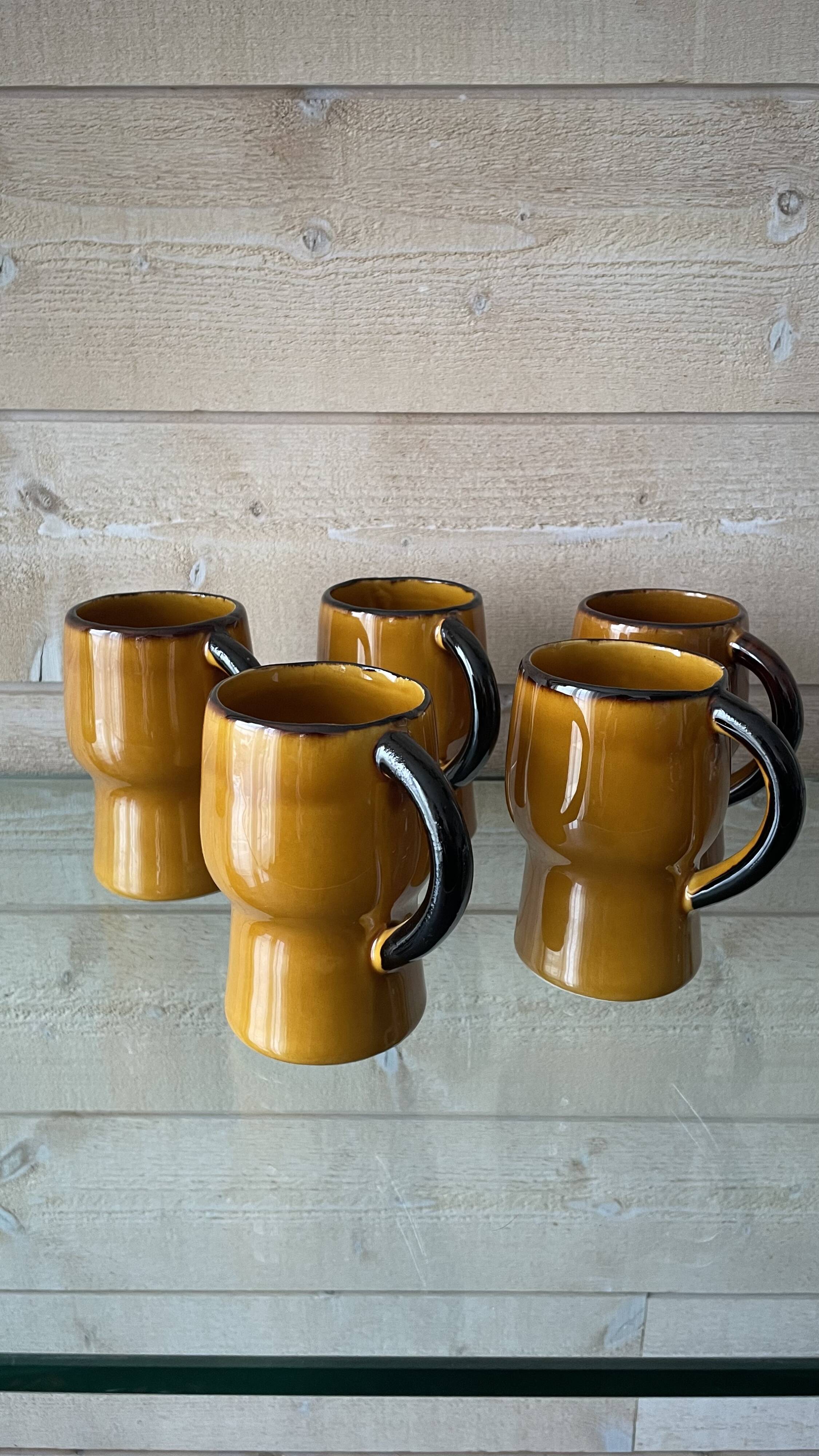 Claude Paci vallauris stoneware mug