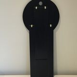 Suzy stool Adrian Reed black folding stool, 1980s design