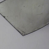 Old, chise-chisled mirror art deco silvering copper