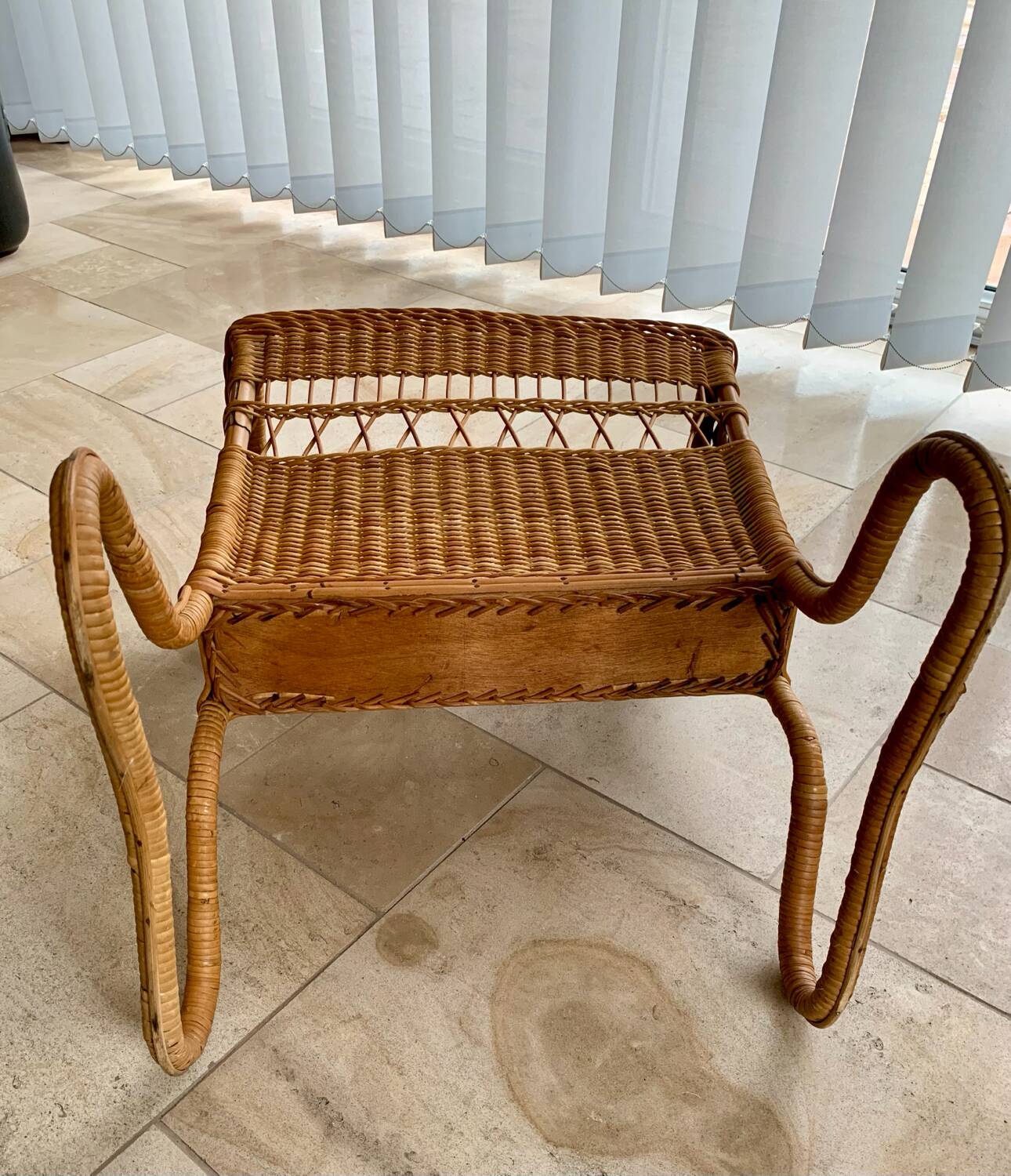 Vintage 60's magazine rack