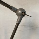 Old articulated industrial lamp