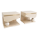 Pair of bedside tables Éric Maville & Jean-Claude Mahey – 1970s
