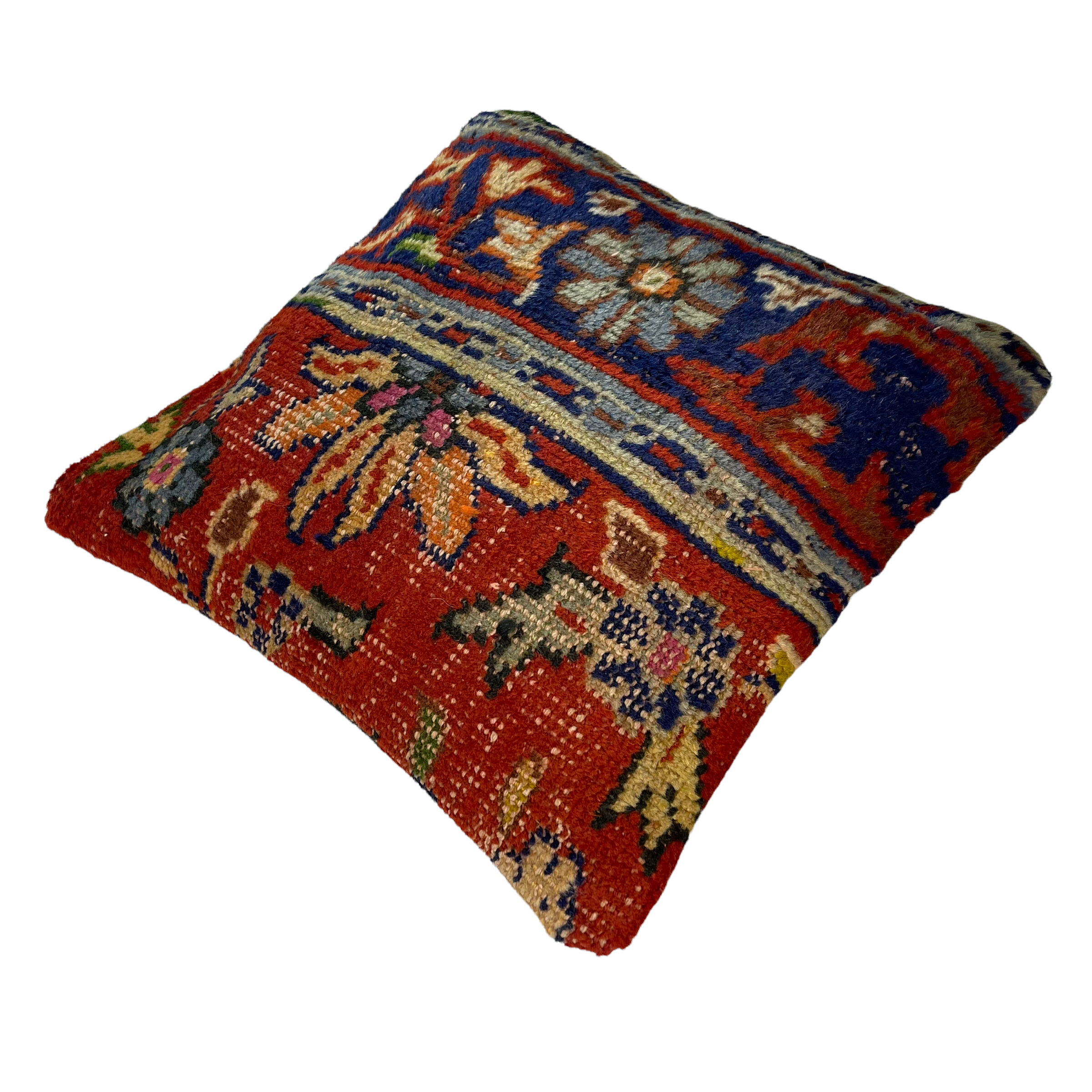 Vintage turkish rug cushion cover 45 x 45 cm