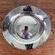 Small circular plate in polished steel by Finn Juhl, Denmark, 1950.