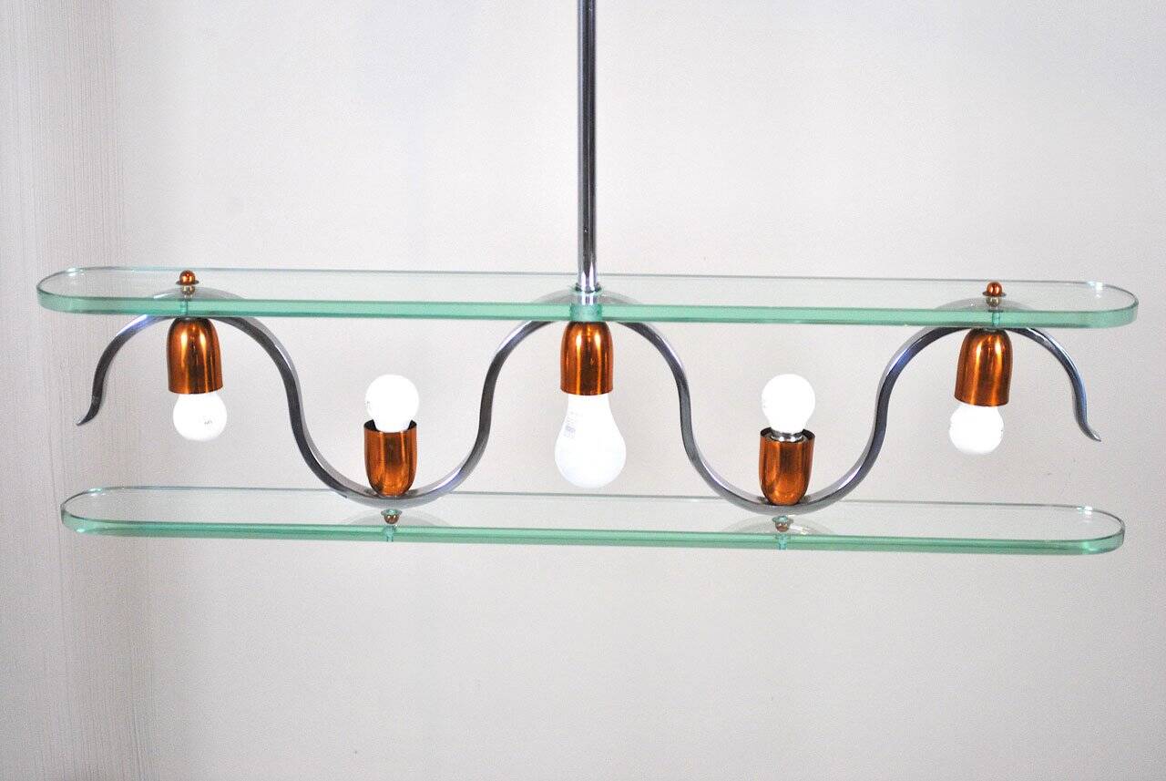 Suspension lamp, Italy, 1950s