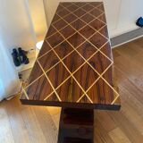 Art deco foot console in "S"