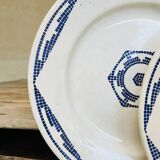 Lot de 2 assiettes plates FNG Andréa