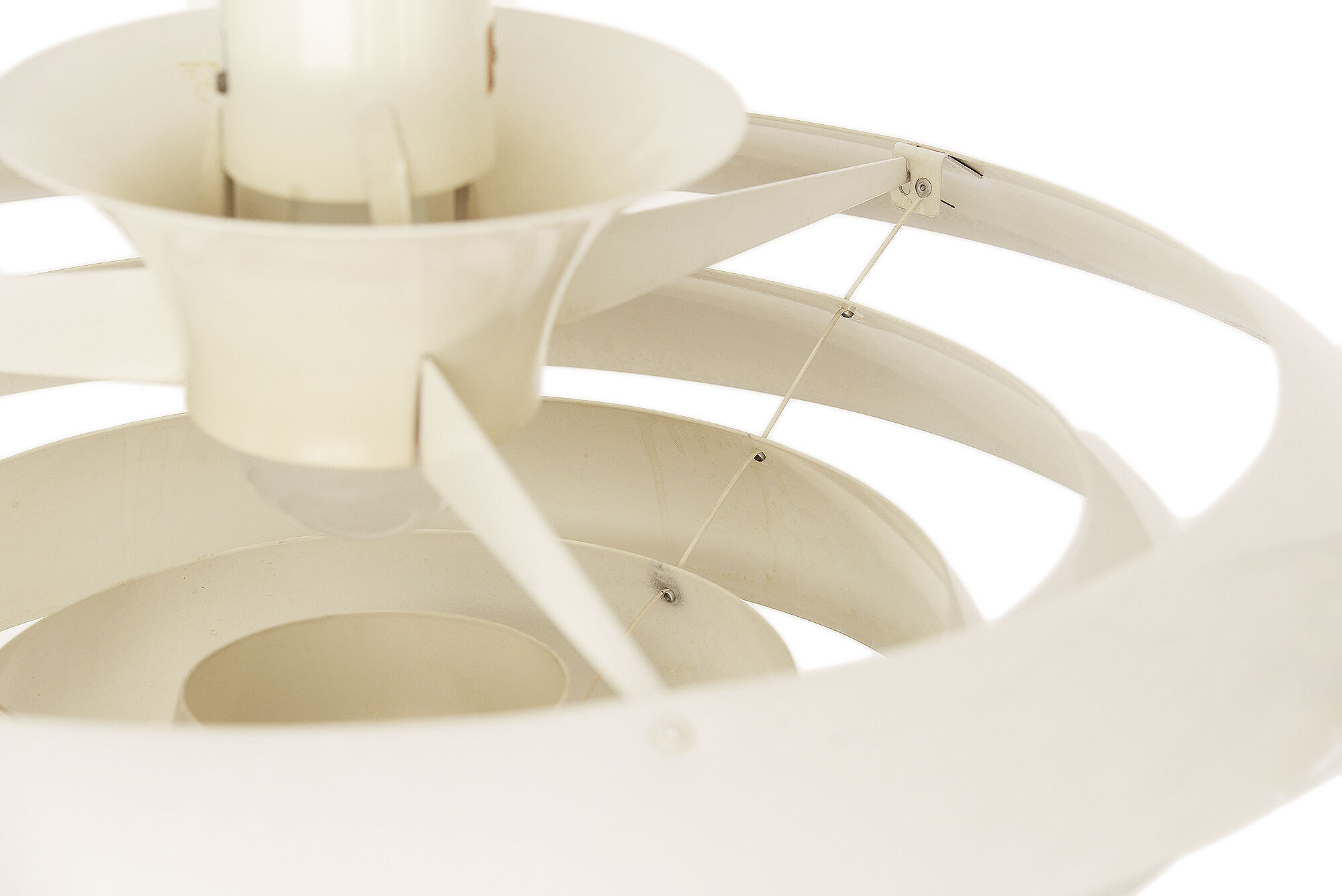 Space age XL pendant light by Fagerhults belysning. Sweden 1970s