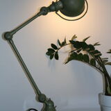 Jielde lamp 2 arms green hammered hammered