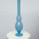 Vase soliflore blue glass