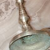 Old bronze candlesticks
