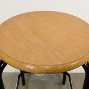 Vintage industrial italian stool, 1970s