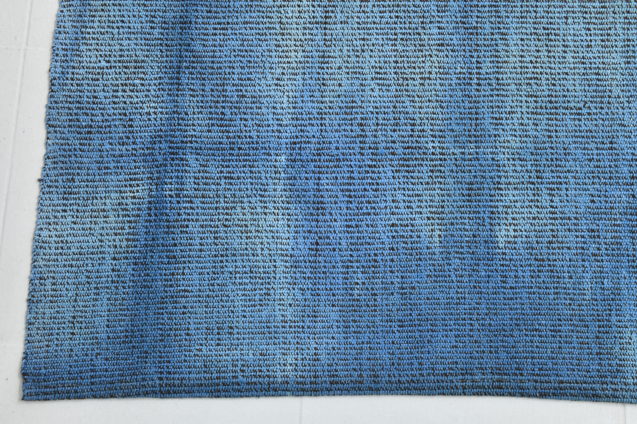 Blue vintage rug 209x294cm