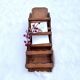 Old wall shelf for postcards or mail