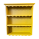 Renovated old saffron wall shelf