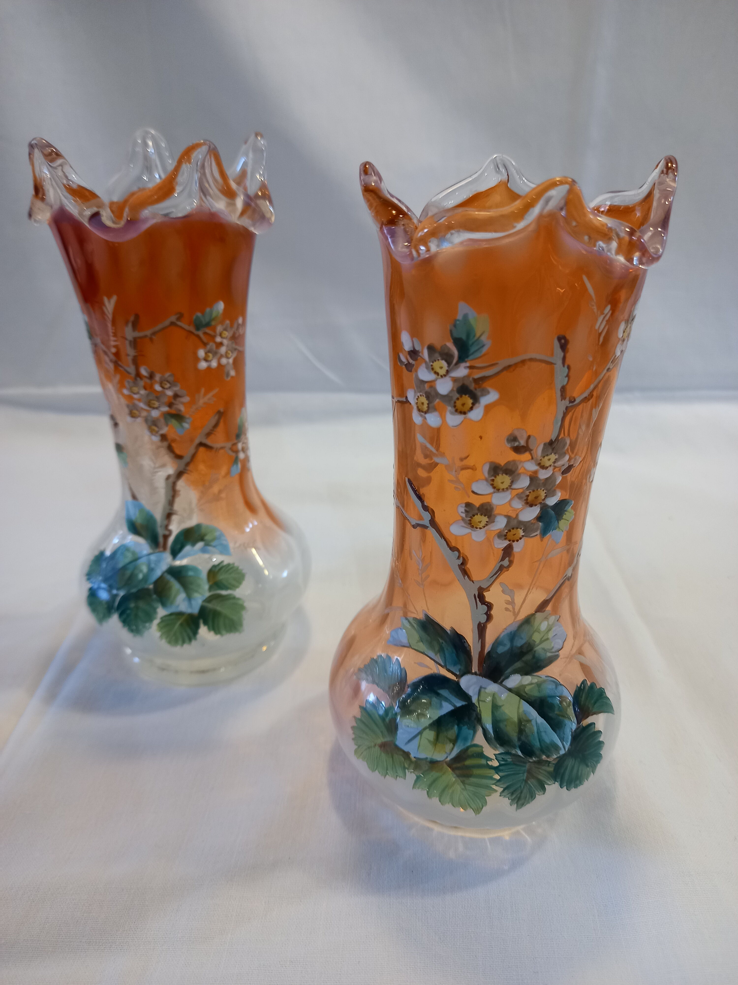 Duo of vases
