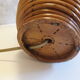 Rattan bedside lamp
