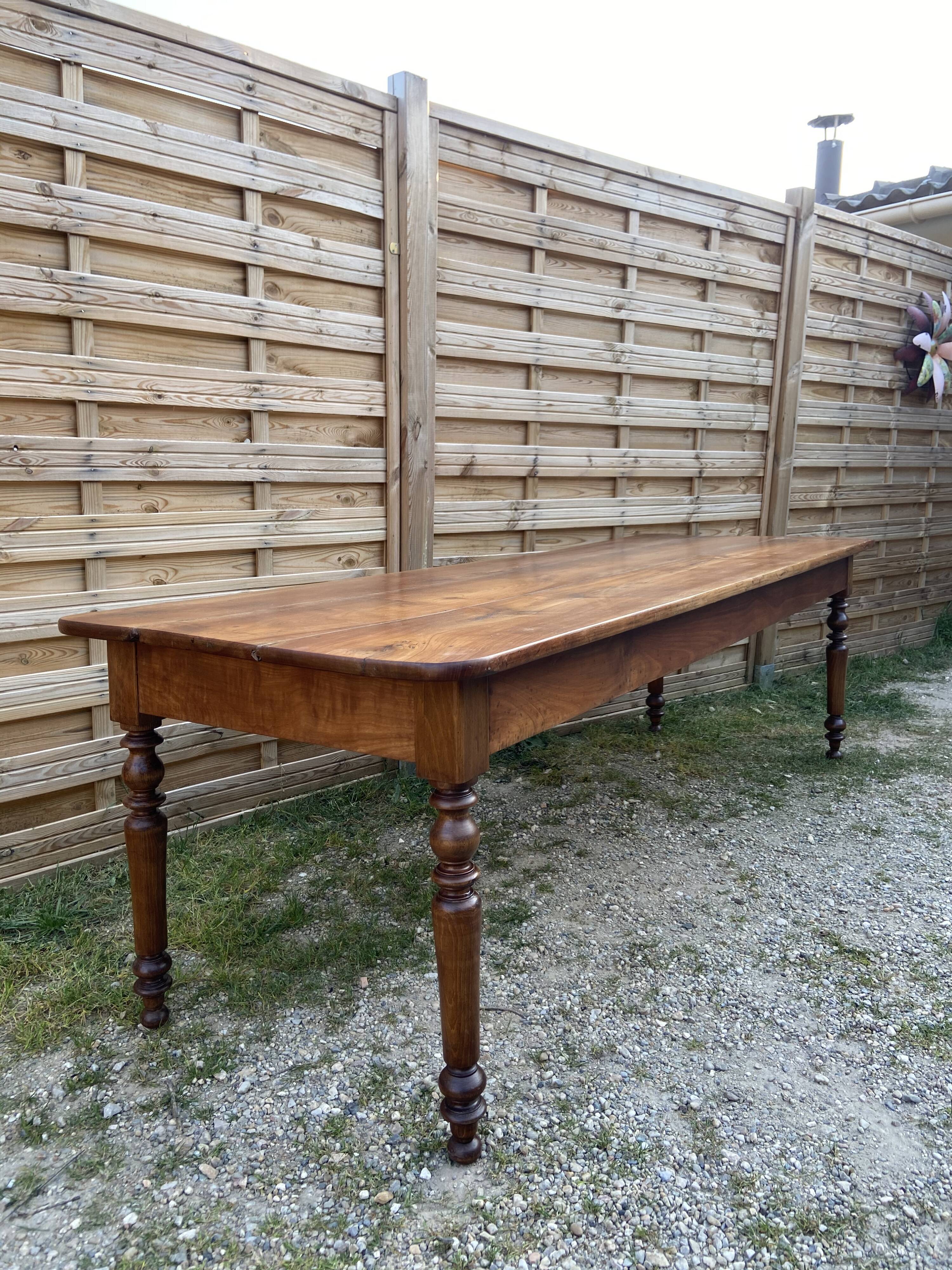 Large farm table xix