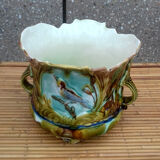 Decor birds dabbling pot cache