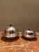 Beautiful set of two old caviar bells