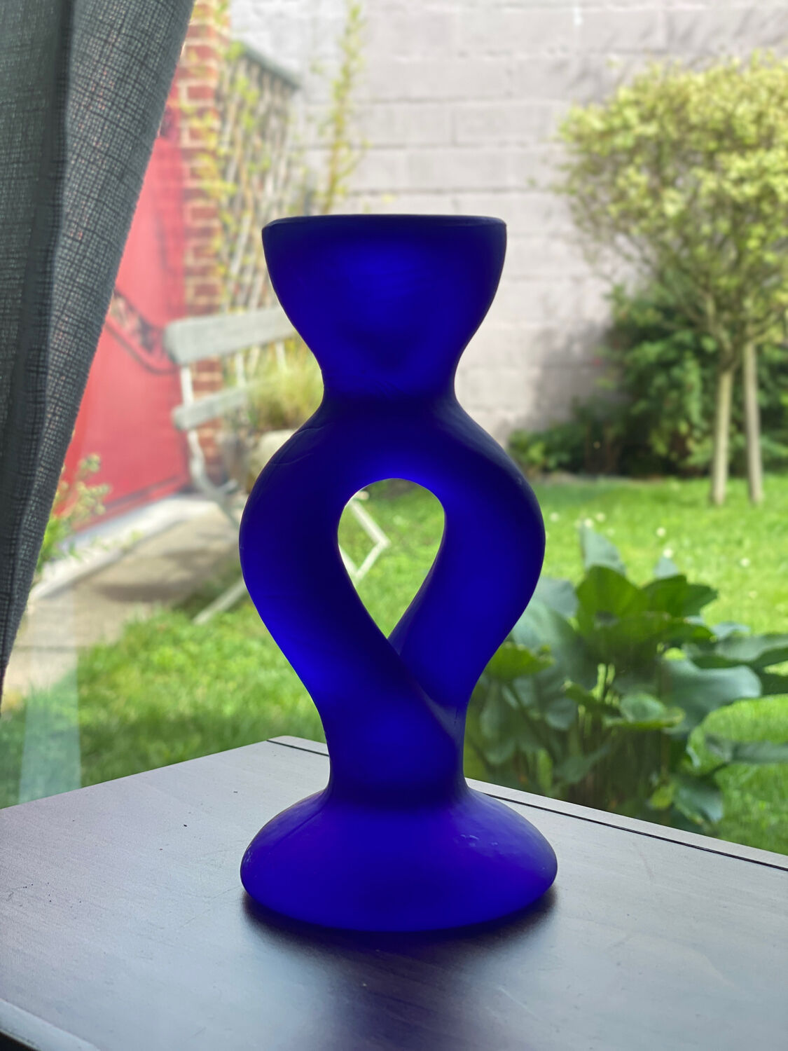 Murano candle holder