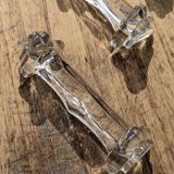 Lot de 6 porte couteaux en cristal