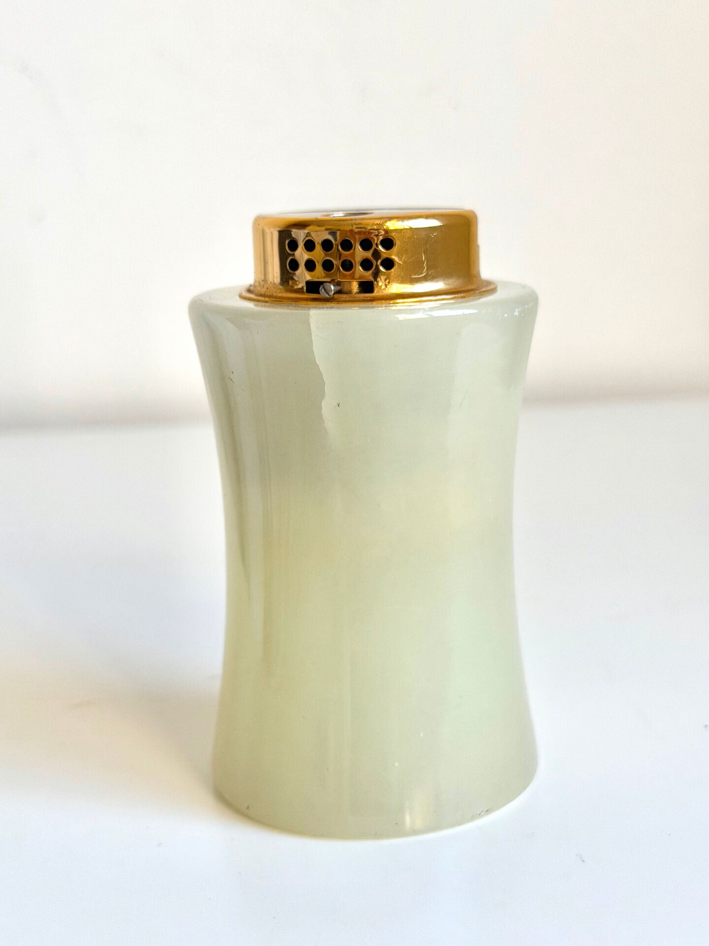 Vintage KOEI Unitron Japan Table lighter in Marble Onyx