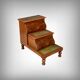 Victorian Library Step Stool in Mahogany, England – 2nd half of the 19th century