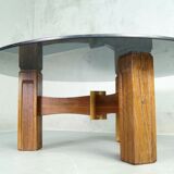 Italian Modern Rosewood Coffee Table, 1960s