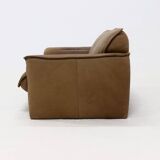 Neck Leather 2,5-Seater Sofa by Hugo de Ruiter for Leolux 1970s