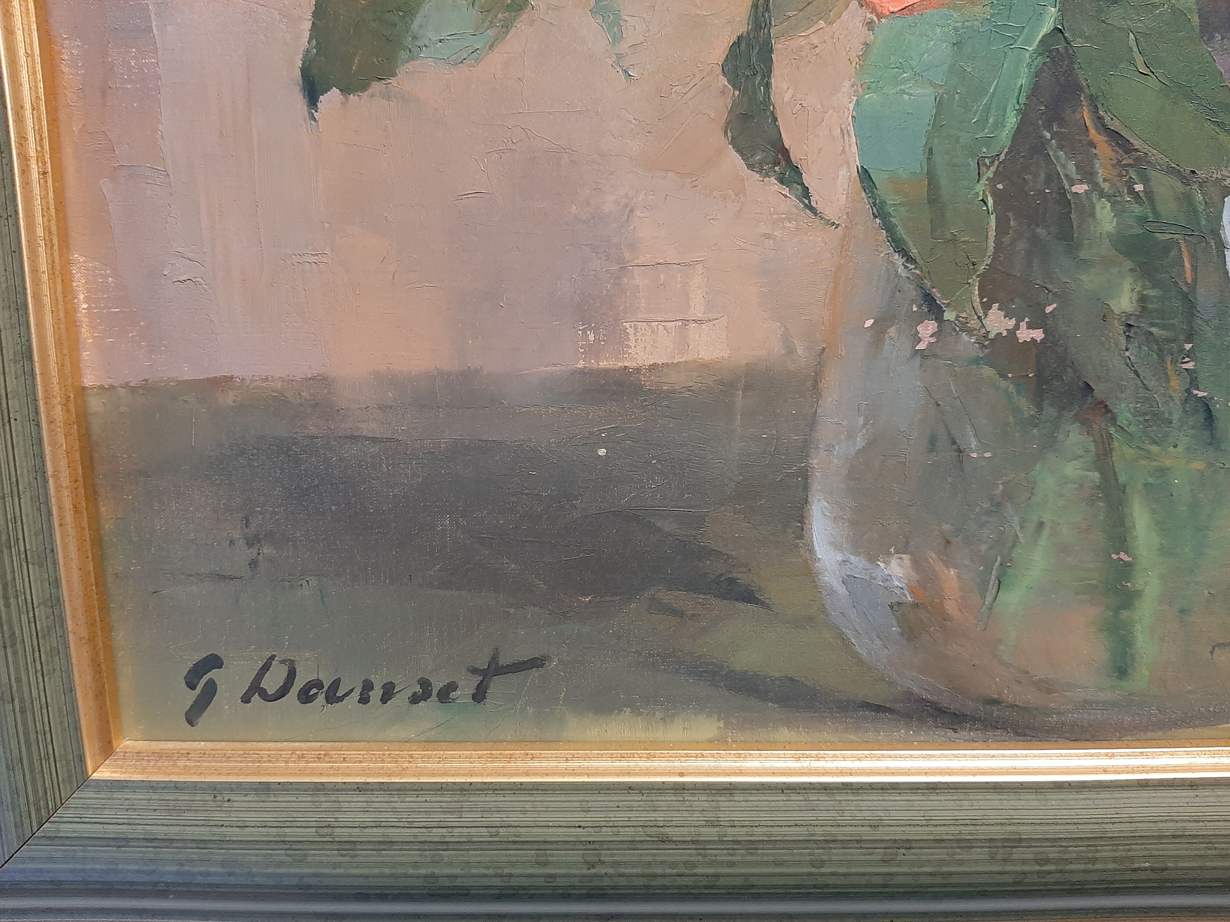 Huile sur toile de Georges Danset 1897-1976
