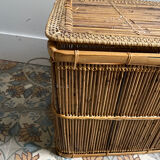 Rattan chest