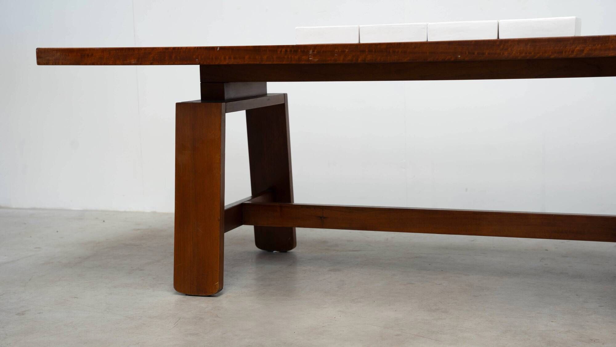 Dining table by Silvio Coppola for Bernini