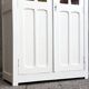 Vintage Parisian glass cabinet