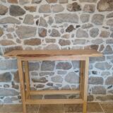 Console en châtaignier