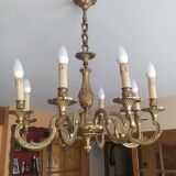 Bronze chandelier
