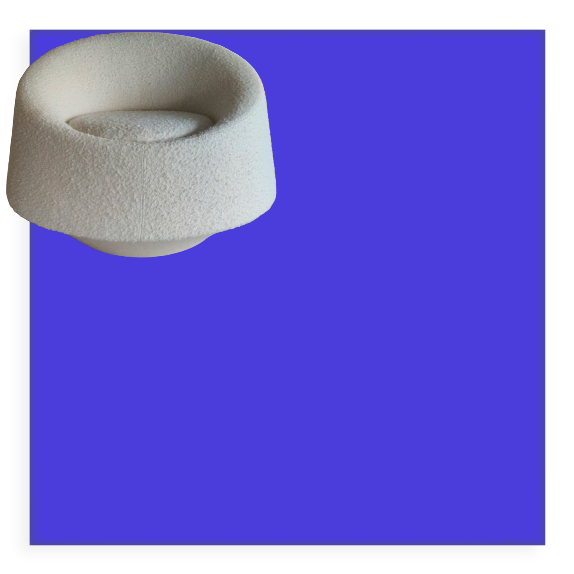 Crystal armchair by Pearson Lloyd for tacchini