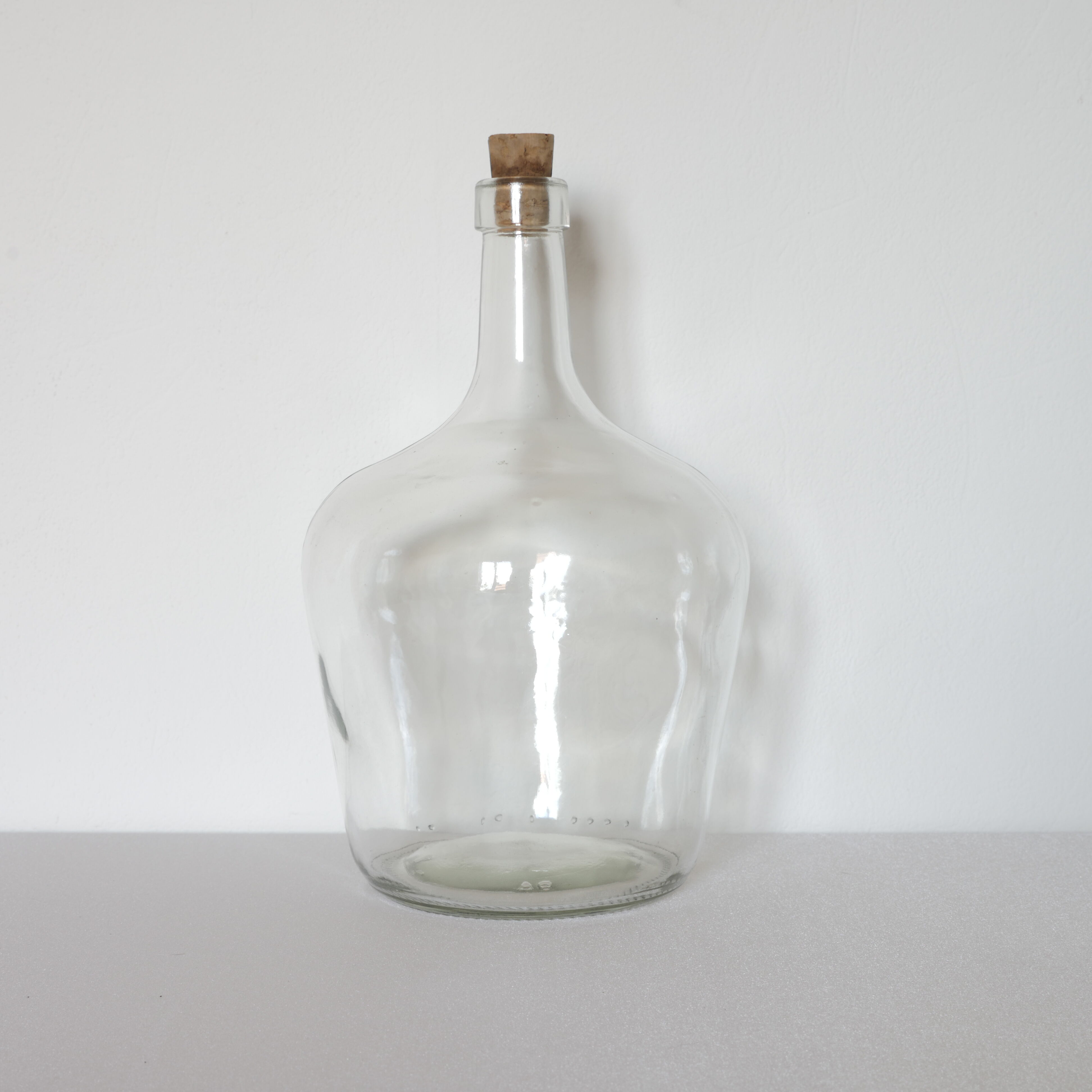 Bonbonne transparente 2 litres