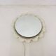 Vintage Lucite wall mirror with backlight , 1970’s , Germany