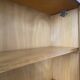 Vitrine en bois vintage
