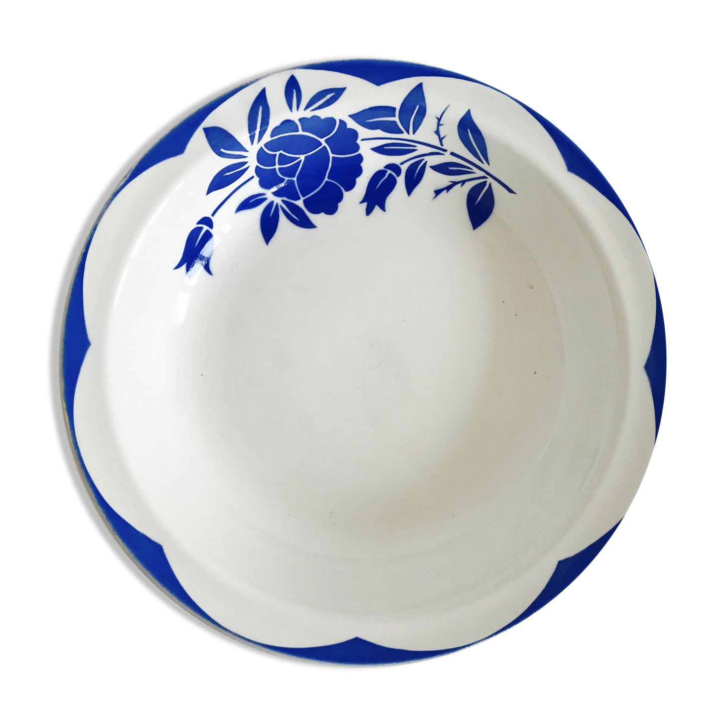 Deep dish Digoin Sarreguemines Corsica