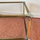 Table basse verre et miroir années 70/80