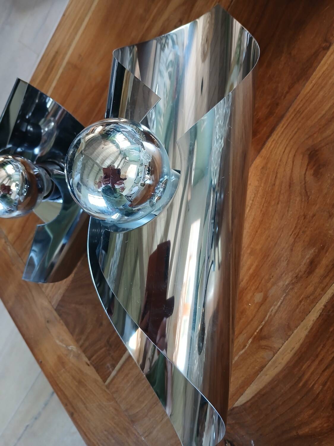 Suspension + 2 wall lights from the 70s