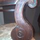 Pair of restoration mahogany armchairs