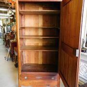 Bonnetiere in cherry 1 door 1 drawer of the xix century
