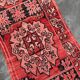 Moroccan carpet boujad red - 85 x 200 cm