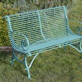 Arras 2-seater bench - Turquoise